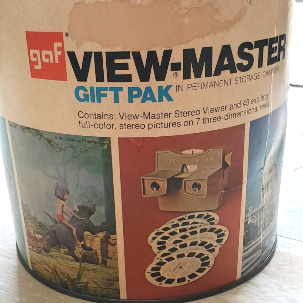 1968 Vintage View Master Gift Pack Fairy Tale Collectable